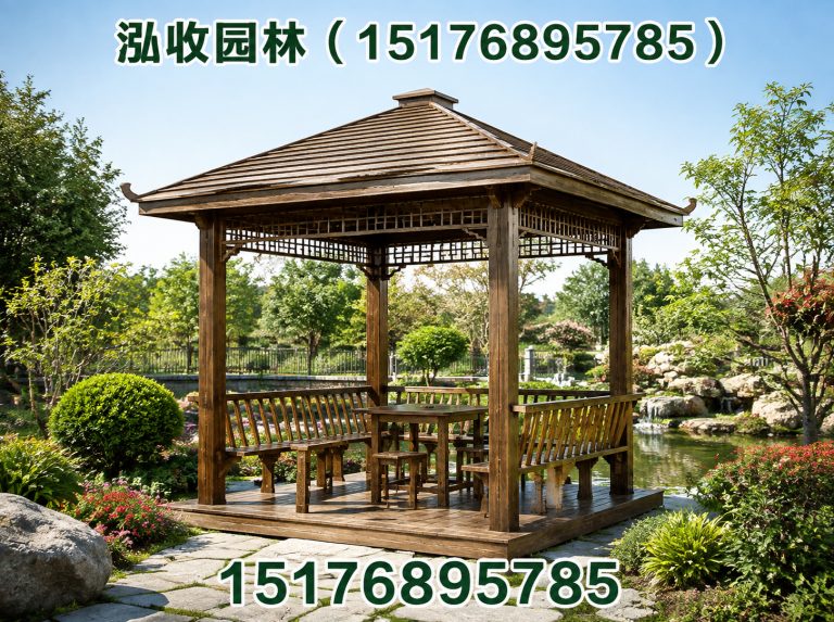 黄石塑木地板展示图